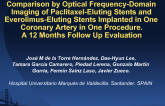 Comparison by Optical Frequency-Domain Imaging of Paclitaxel-Eluting Stents and Everolimus-Eluting Stents Implanted in One Coronary Artery in One Procedure. A 12 Months Follow...