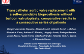 Transcatheter aortic valve replacement with a self-expandable bioprosthesis performed without balloon valvuloplasty: comparative results in a consecutive series of patients