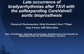 Late Occurrence of Bradyarrhythmias After TAVI with the  CoreValve®  Aortic Bioprosthesis