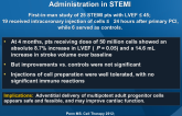Periadventitial Multipotent Adult Progenitor Cell Administration in STEMI