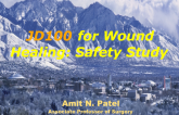 JD100 for Wound Healing: Safety Study