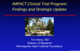IMPACT Clinical Trial Program: Findings and Strategic Update