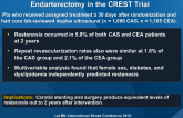 Restenosis After Carotid Artery Stenting and Endarterectomy in the CREST Trial