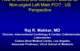 US Perspectives 1: How to Select and Consent Nonurgent Patients for Left Main PCI