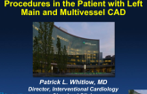 Role of Staging and Hybrid Procedures in the Patient with Left Main and Multivessel Disease