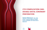 Successful Management of Double Distal Coronary Perforation with Selective Gelfoam Embolization