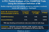 Reduced Immediate Ischemic Events with Cangrelor in PCI: Pooled Analysis of the CHAMPION Trials Using the Universal Definition of MI