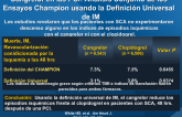 Menores Episodios Isquémicos Inmediatos con el Cangrelor en las PCI: Análisis Conjunto de los Ensayos Champion usando la Definición Universal de IM