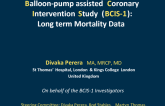 Balloon-pump assisted Coronary Intervention Study  (BCIS-1): Long term Mortality Data