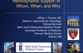 Hemodynamic Support: In Whom, When, and Which