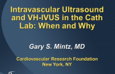 Intravascular Ultrasound and VH-IVUS in the Cath Lab: When and Why