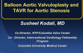 Aortic Valvuloplasty and Transcatheter Aortic Valve Implantation