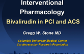 Bivalirudin in ACS and PCI