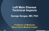 Left Main Disease Technical Aspects