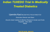 Indian TUXEDO Trial In Medically Treated Diabetics