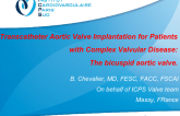 TAVI for Patients with Complex Valvular Disease: The Bicuspid Aortic Valve