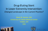 Drug-Eluting Stent In Lower Extremity Intervention: Changed Landscape in the Current Practice?