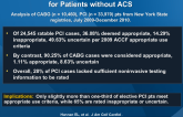 Appropriateness of Coronary Revascularization for Patients without ACS