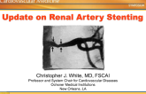 Update on Renal Artery Stenting
