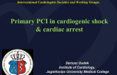 Primary PCI in Cardiogenic Shock and Cardiac Arrest