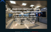 Acute Care Approch to PCI Intervention: the Interventional Phamacology Menu