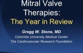 Mitral Valve Therapies: The Year in Review