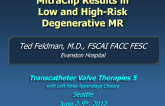 MitraClip Results in Low- and High-Risk Degenerative MR: Emerging Data and Integrated Recommendations