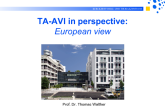 TAVI: EU Perspective