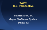 TAVI: US Perspective