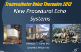 New Echo Systems for TAVR (3-D, ICE, and Miniaturized Alternatives)