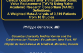 Clinical Outcomes Using VARC Definitions: A Meta-analysis