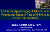Tips and Tricks of LAA Occlusion Using the Amplatzer Cardiac Plug