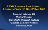 Perspectives from the "Extreme Risk" Cohort of the US CoreValve Study(2)