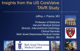 Why Is Frailty Important? Insights from the US CoreValve TAVR Study(2)