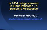 Is TAVR Being Overused in "Futile" Patients? A Surgeon's Perspective(2)