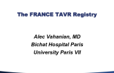 The FRANCE TAVR Registry