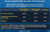 IV Thrombolysis and Endovascular Therapy for Acute Ischemic Stroke with ICA Occlusion