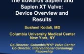 The Edwards Sapien and Sapien XT Valve: Device Overview and Results