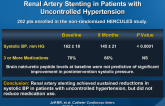 Significant Reduction in Systolic BP Following Renal Artery Stenting in Patients with Uncontrolled Hypertension