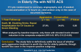 Early Aggressive vs. Initially Conservative Treatment in Elderly Pts with NSTE ACS