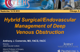Hybrid Surgical-Endovascular Management of Deep Venous Obstruction