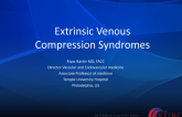 Extrinsic Venous Compression Syndromes
