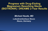 Progress with Drug-Eluting Magnesium Resorbing Stents (BIOTRONIK): DREAMS 2-Year Results