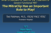 The MitraClip Has an Important Role to Play!
