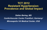 Resistant Hypertension: Prevalence and Global Impact