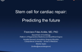 Stem Cell Strategies for Myocardial Repair: Predicting the Future