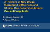 Part 1: Oral Anticoagulants