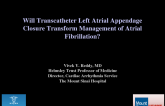 Will Transcatheter Left Atrial Appendage Closure Transform Management of Atrial Fibrillation?