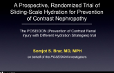 A Prospective, Randomized Trial of Sliding-Scale Hydration for Prevention of Contrast Nephropathy