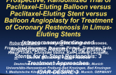 ISAR-DESIRE 3: A Prospective, Randomized Trial of Paclitaxel-Eluting Balloons vs. Paclitaxel-Eluting Stents vs. Balloon Angioplasty for Restenosis of Limus-Eluting Coronary Stents